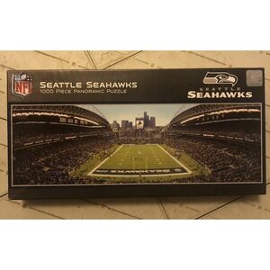 Seattle Seahawks NFL 1000 Pc Panoramic Jigsaw Puzzle 39"x13" Masterpieces